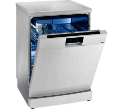 SIEMENS iQ700 SpeedMatic SN277W01TG Full-size Dishwasher - White